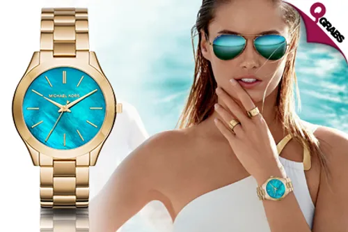 From QR599, Glam Up with Women’s Michael Kors Watches - Choose from 10 Dazzling Styles! (Up to QR1499 Value)